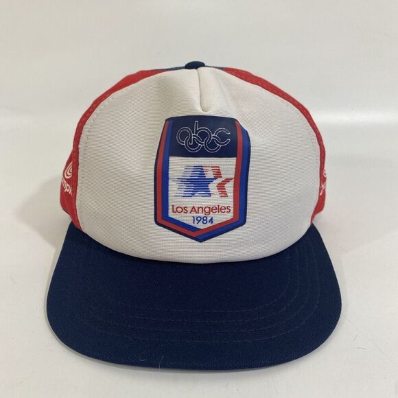 Champion Los Angeles 1984 Olympics Vintage Trucker Snapback Cap Hat